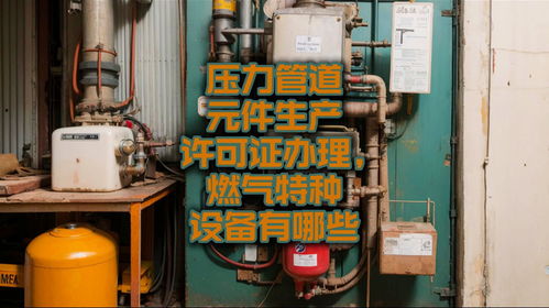壓力管道元件與燃氣特種設(shè)備生產(chǎn)許可指南